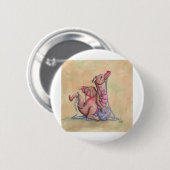 Badge Rond 5 Cm Un bon fil (Devant & derrière)
