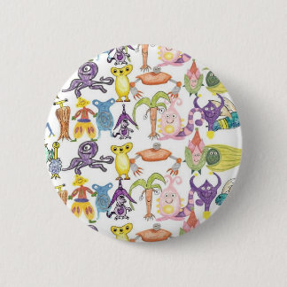 Badge Rond 5 Cm Un bon nombre de monstres