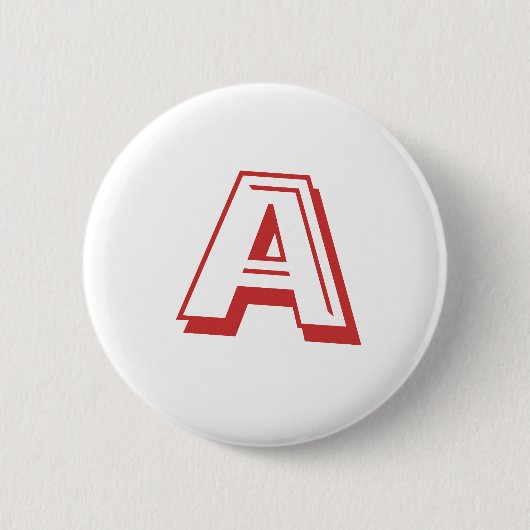 Badge Rond 5 Cm Un bouton (Devant)