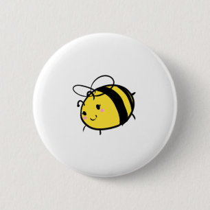 Badge Rond 5 Cm Un bouton d'abeille