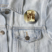 Badge Rond 5 Cm Un chant de Noël - Tim minuscule (En situation)