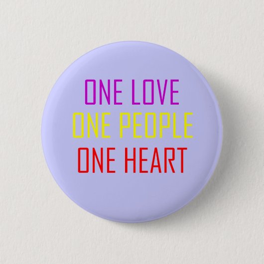 Badge Rond 5 Cm Un coeur (Devant)