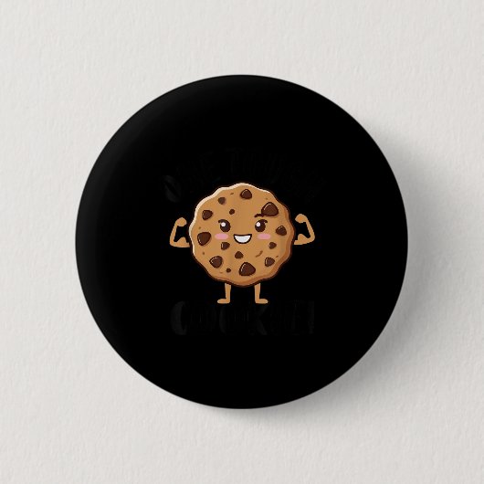 Badge Rond 5 Cm Un cookie coriace (Devant)
