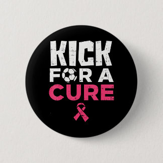 Badge Rond 5 Cm Un Coup De Pouce Pour Un Soccer Cure Sensibilisati