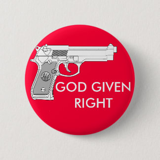 BADGE ROND 5 CM UN DIEU DONNÉ JUSTE
