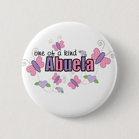 Badge Rond 5 Cm Un d'un Abuela aimable (Devant)