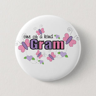 Badge Rond 5 Cm Un d'un gramme aimable