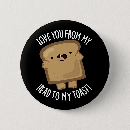 Badge Rond 5 Cm Un Oeil Jack Funny Voiture Jack Pun Dark BG (Devant)