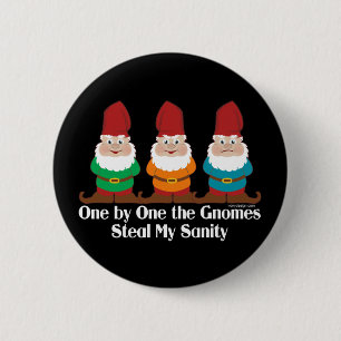 Badge Rond 5 Cm Un Par Un Les Gnomes Sanity