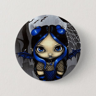 Badge Rond 5 Cm "Un petit" bouton timbré