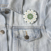 Badge Rond 5 Cm Un petit morceau de paradis (En situation)