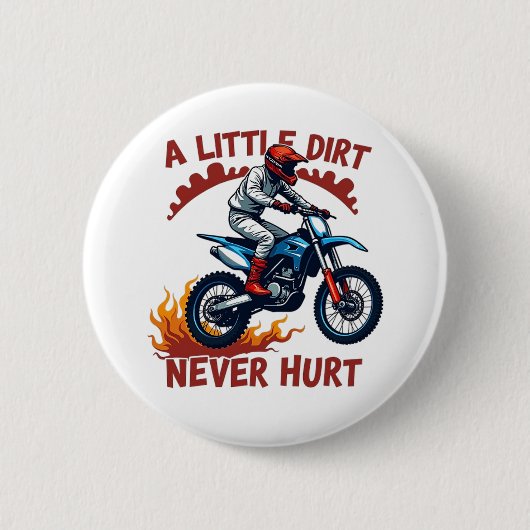 Badge Rond 5 Cm Un Peu De Chemin Ne Fait Jamais Mal (Devant)