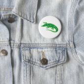 Badge Rond 5 Cm Un plus défunt alligator (En situation)