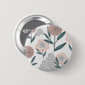 Badge Rond 5 Cm Un rose (Devant & derrière)