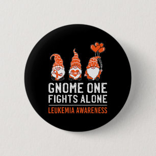 Badge Rond 5 Cm Un seul combat contre la leucémie le ruban de sens