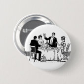 Badge Rond 5 Cm Un toast (Devant & derrière)