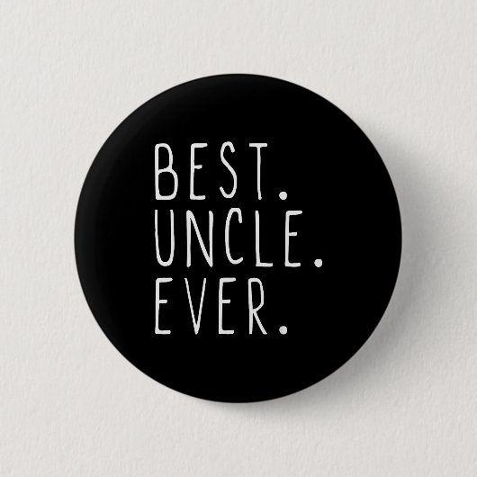 Badge Rond 5 Cm Uncle Ever Family Cool (Devant)