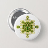 Badge Rond 5 Cm Une algue verte (Devant & derrière)