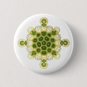 Badge Rond 5 Cm Une algue verte