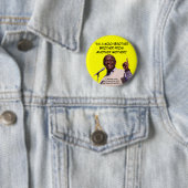 Badge Rond 5 Cm Une AUTRE MÈRE - bouton (En situation)