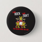 Badge Rond 5 Cm Une certaine roche (Devant)