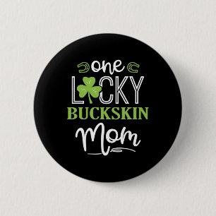 Badge Rond 5 Cm Une Chose Chanceuse Cheval Buckskin Maman Irlandai