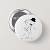 Badge Rond 5 Cm Une danse et un baiser (Devant & derrière)