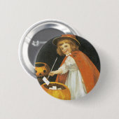 Badge Rond 5 Cm Une Halloween Jolley (Devant & derrière)