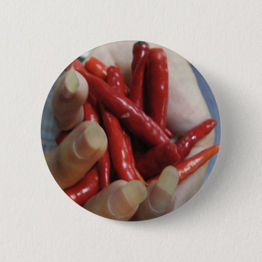 Badge Rond 5 Cm Une poignée de Chili (Devant)