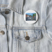 Badge Rond 5 Cm Une rue à Derby (En situation)