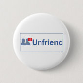 Badge Rond 5 Cm UNFRIEND Facebook (Devant)
