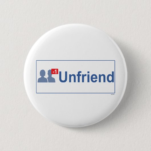 Badge Rond 5 Cm UNFRIEND Facebook (Devant)