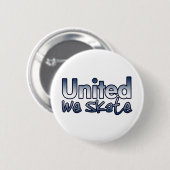 Badge Rond 5 Cm Uni nous patinons (Devant & derrière)