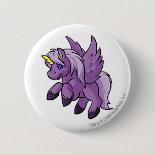 Badge Rond 5 Cm Uni pourpre