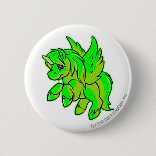 Badge Rond 5 Cm Uni rougeoyant