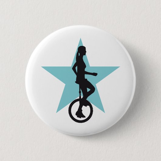 Badge Rond 5 Cm unicycle (Devant)