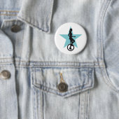 Badge Rond 5 Cm unicycle (En situation)