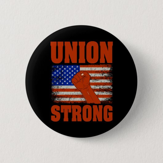 Badge Rond 5 Cm Union forte (Devant)