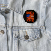 Badge Rond 5 Cm Union forte (En situation)