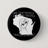 Badge Rond 5 Cm Union forte (Devant)