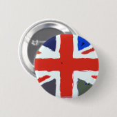 Badge Rond 5 Cm Union Jack (Devant & derrière)