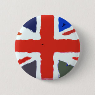 Badge Rond 5 Cm Union Jack