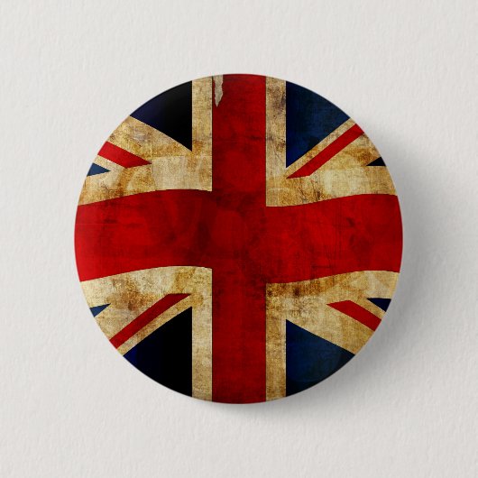 Badge Rond 5 Cm Union Jack (Devant)