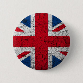 Badge Rond 5 Cm Union Jack Button / Pin / Contagier