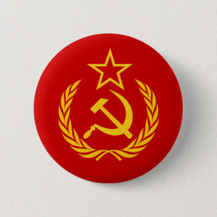 Badge Rond 5 Cm Union Soviétique