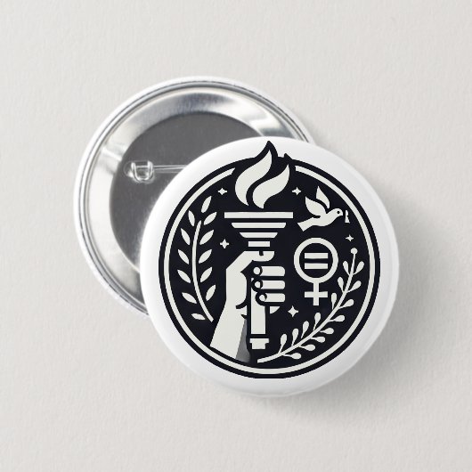 Badge Rond 5 Cm Unity Rising (Devant & derrière)