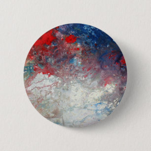 Badge Rond 5 Cm Univers - Galaxie - Cosmos - Voie Lactée