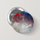 Badge Rond 5 Cm Univers - Galaxie - Cosmos - Voie Lactée (Devant & derrière)