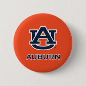 Badge Rond 5 Cm Université d'Auburn | AU Auburn (Devant)