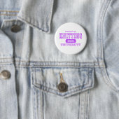 Badge Rond 5 Cm Université de tricot (En situation)